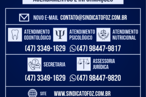 Contatos do Sindifoz